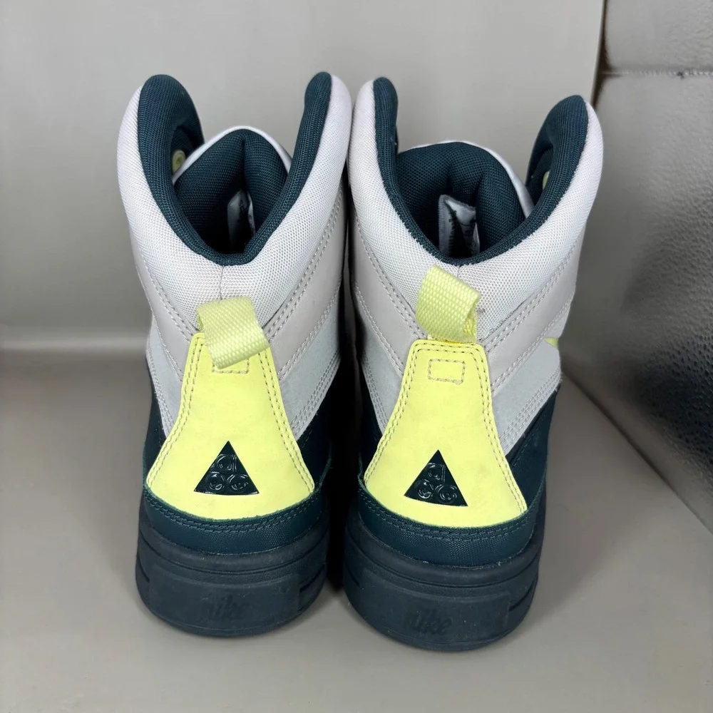 Nike ACG Woodside 2 High Dark Teal Grey Volt Boots 524872-302 Kids 7Y Womens 8.5